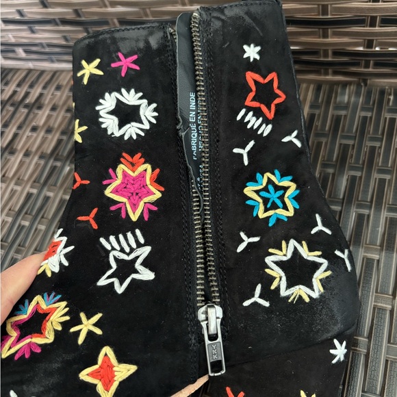 Free People Women’s Bowers Embroidered Bootie Size 7.5 - Picture 10 of 15